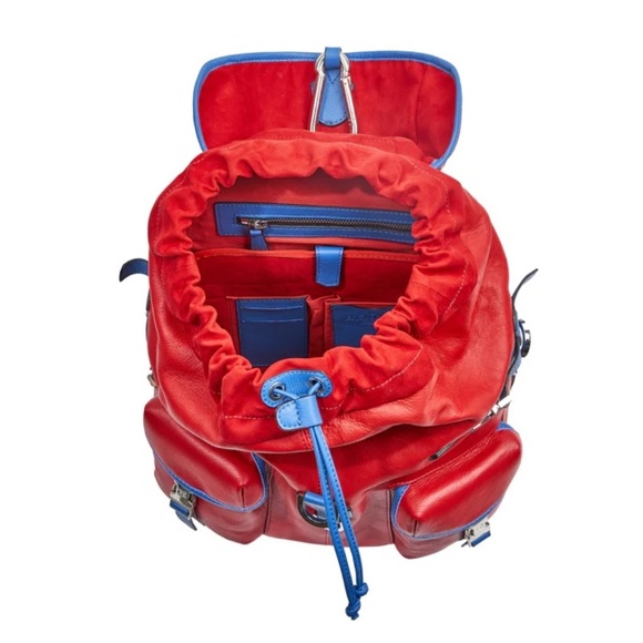 Hènope Leggenda M Backpack MEDIUM RED/BLUE - Picture 6 of 16